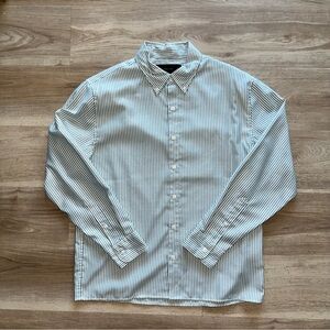 ‘abercombie & fitch’ striped oxford button-up shirt